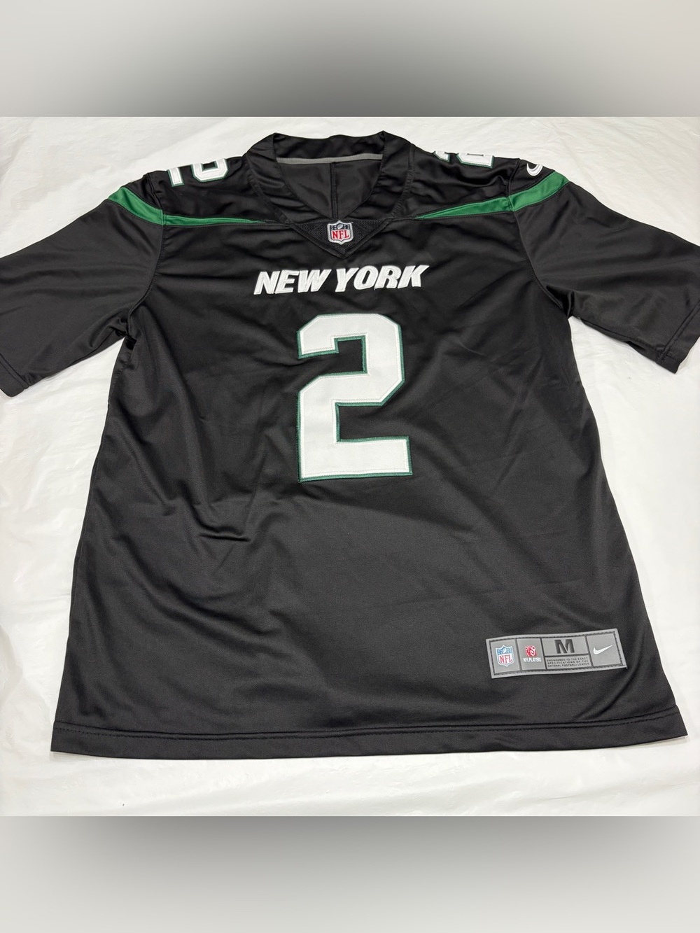 Nike New York Jets Zach Wilson #2 Jersey Men's  Medium